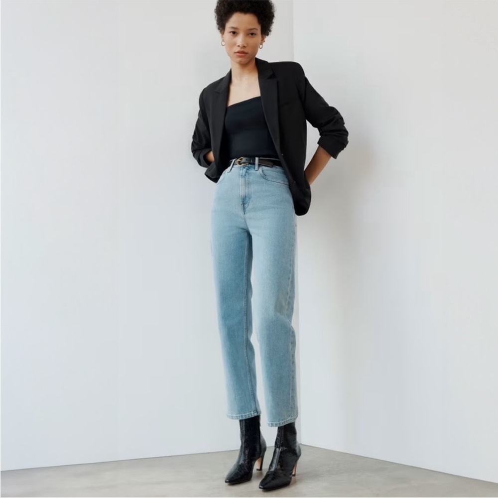 Everlane Light Blue Straight Leg Jeans